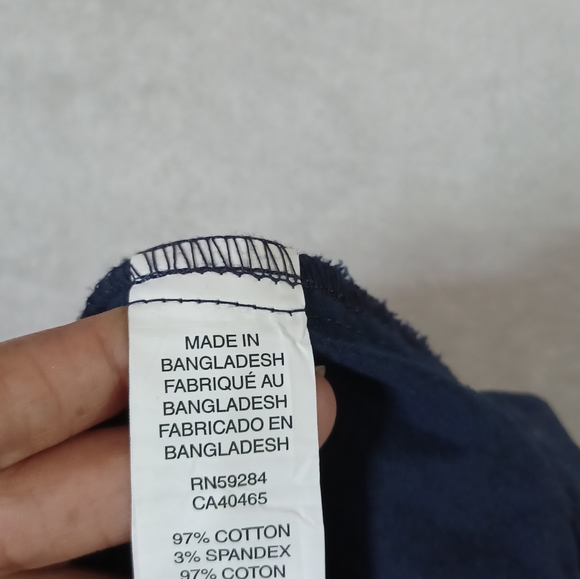 THE CHILDREN'S PLACE Women's Bermuda Short Size 14 Navy Blue Stretch Fabric - Picture 13 of 15